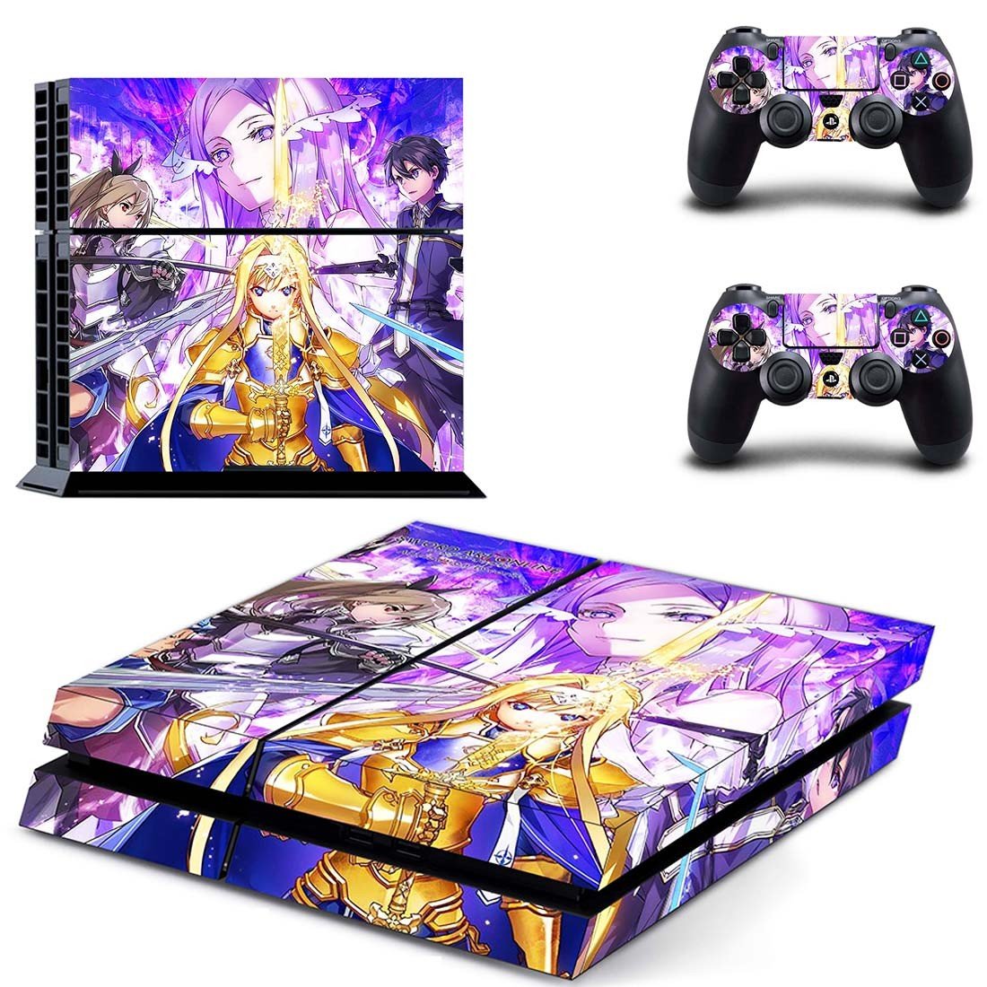 Alicization Lycoris decal skin for PlayStation 4 Console & Controllers
