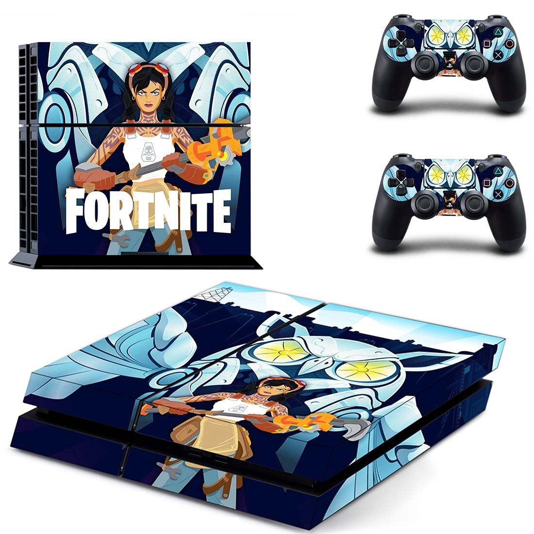Fortnite decal skin for PlayStation 4 Console & Controllers
