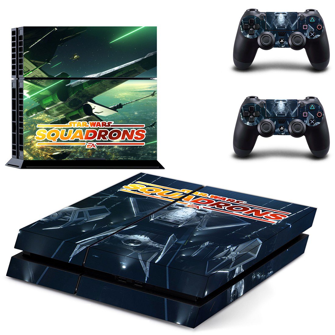 Star Wars Squadrons decal skin for PlayStation 4 Console & Controllers