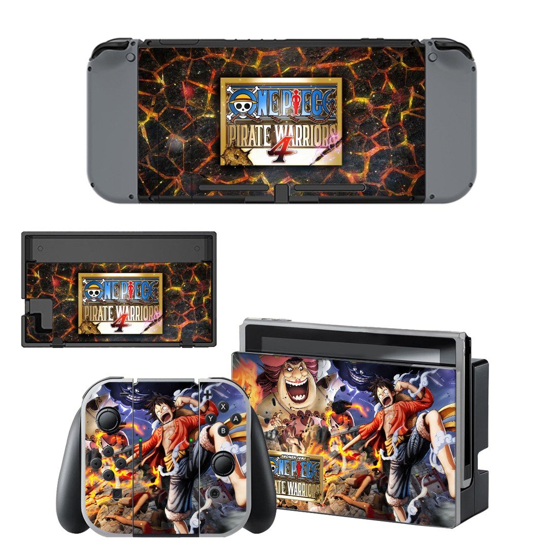 Pirate Warriors 4 decal skin for Nintendo Switch Console & Controllers
