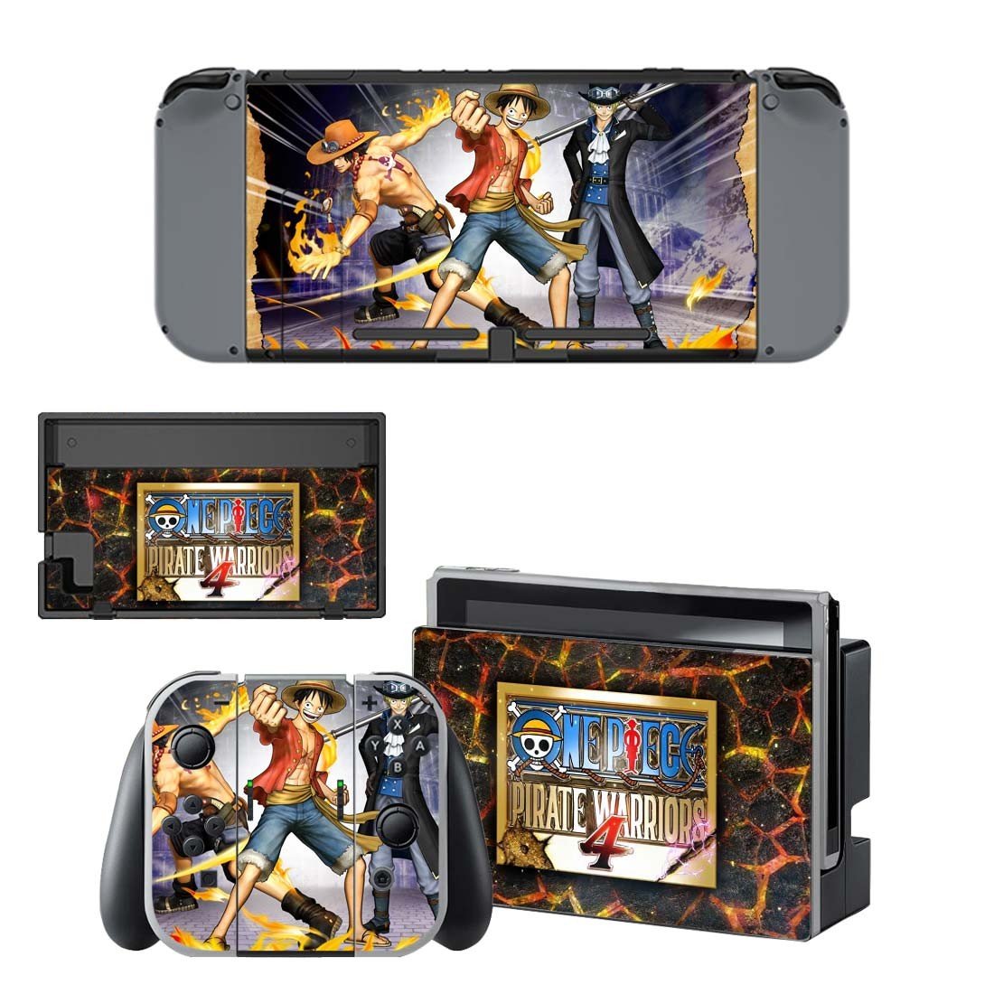 Pirate Warriors 4 decal skin for Nintendo Switch Console & Controllers