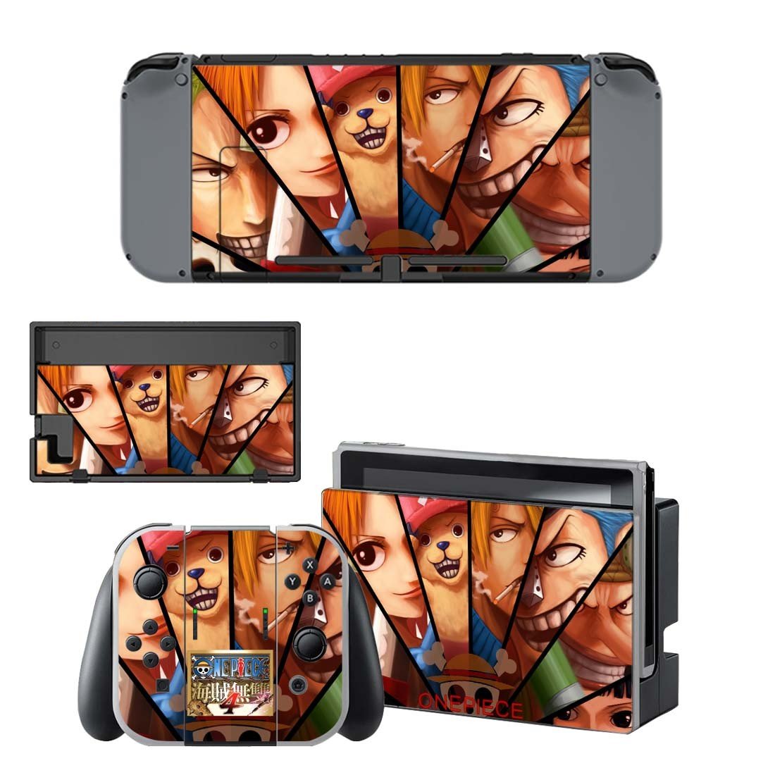 Pirate Warriors 4 decal skin for Nintendo Switch Console & Controllers