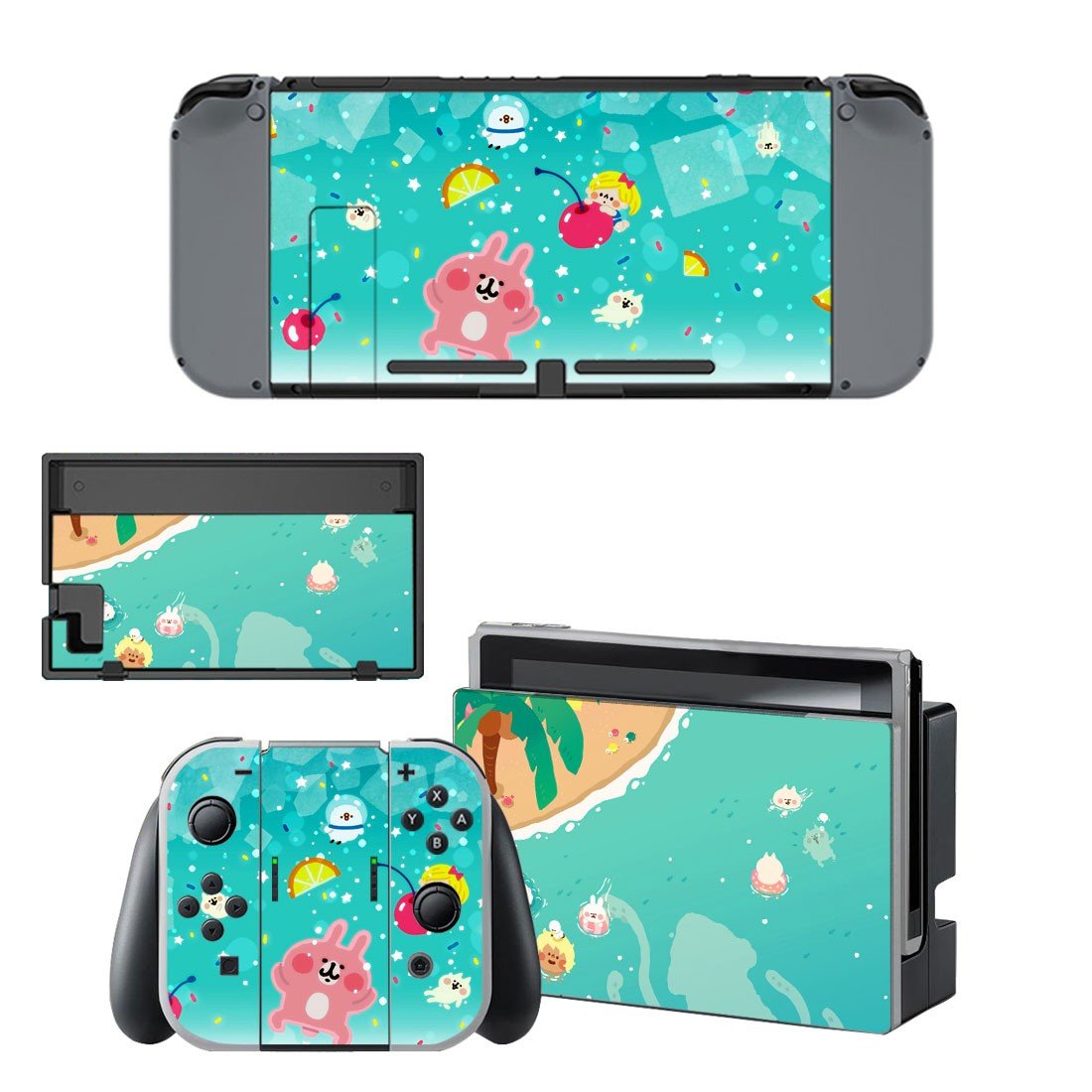 Kanahei decal skin for Nintendo Switch Console & Controllers