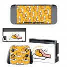Gudetama decal skin for Nintendo Switch Console & Controllers