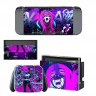 Nightcore pop stars decal skin for Nintendo Switch Console & Controllers