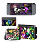 Splatoon 2 decal skin for Nintendo Switch Console & Controllers