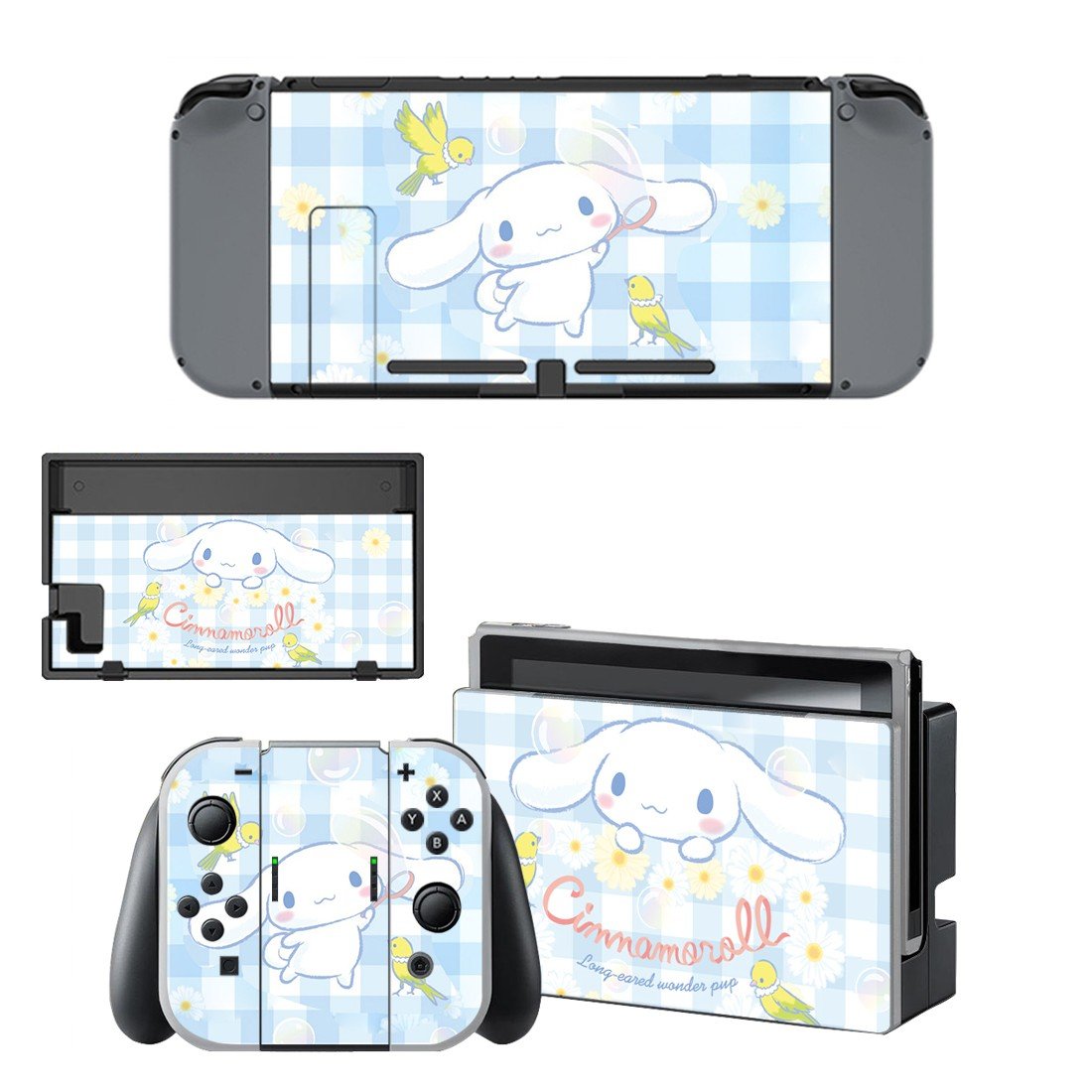 Cinnamoroll decal skin for Nintendo Switch Console & Controllers