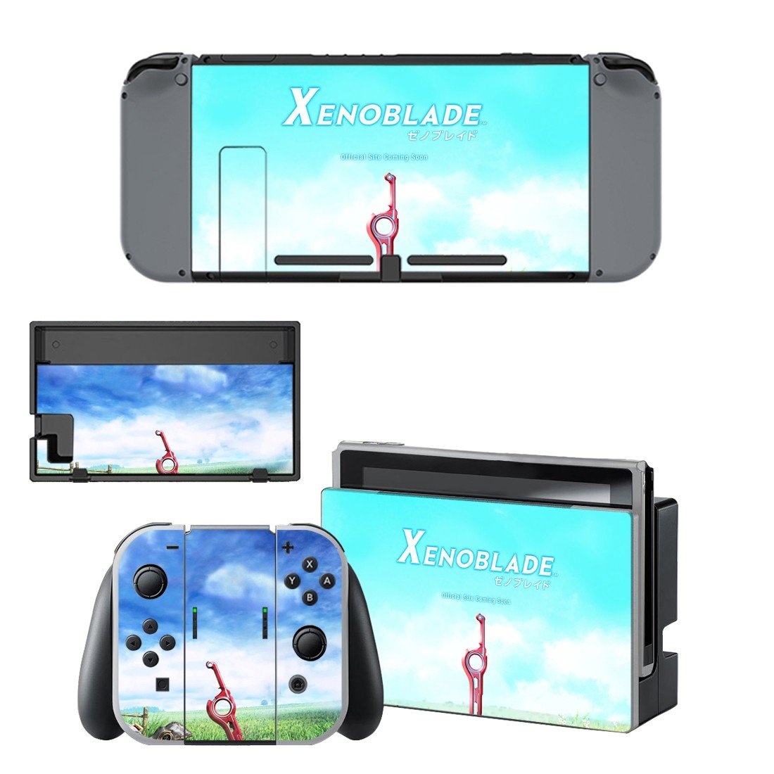 Xenoblade Chronicles decal skin for Nintendo Switch Console & Controllers