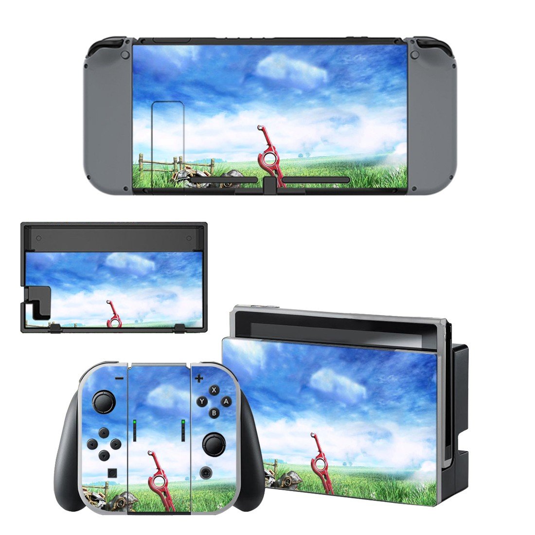 Xenoblade Chronicles decal skin for Nintendo Switch Console & Controllers