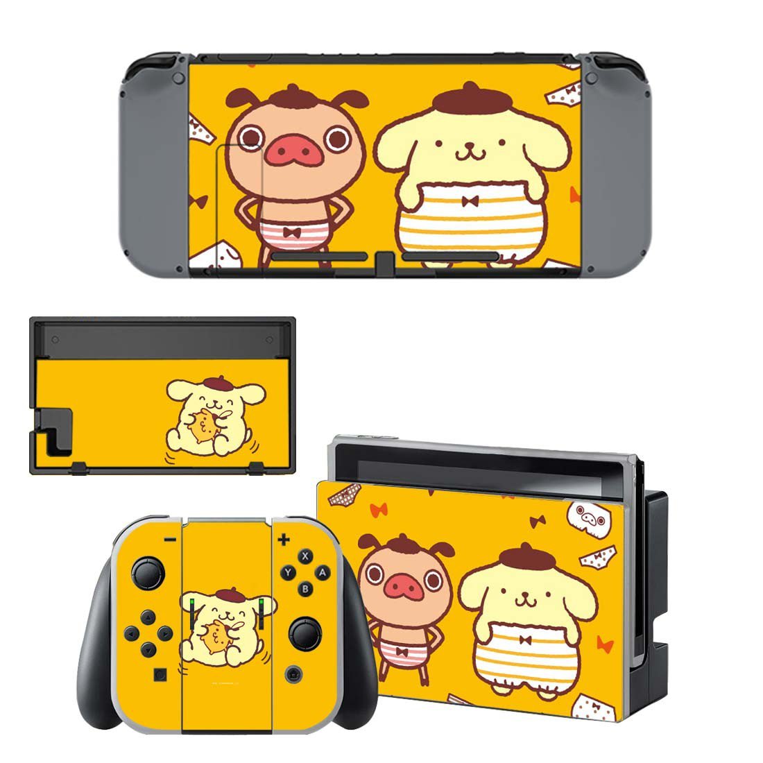 Pudding Dog decal skin for Nintendo Switch Console & Controllers
