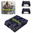 Cyberpunk 2077 decal skin for PS4 Pro Console & Controllers