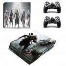 Assassin's creed connor decal skin for PS4 Pro Console & Controllers
