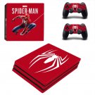 Spider Man decal skin for PS4 Pro Console & Controllers