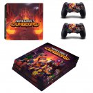 Minecraft Dungeons decal skin for PS4 Pro Console & Controllers