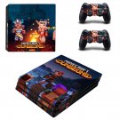 Minecraft Dungeons decal skin for PS4 Pro Console & Controllers