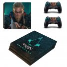 Assassin's Creed Valhalla decal skin for PS4 Pro Console & Controllers