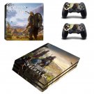 Assassin's Creed Valhalla decal skin for PS4 Pro Console & Controllers