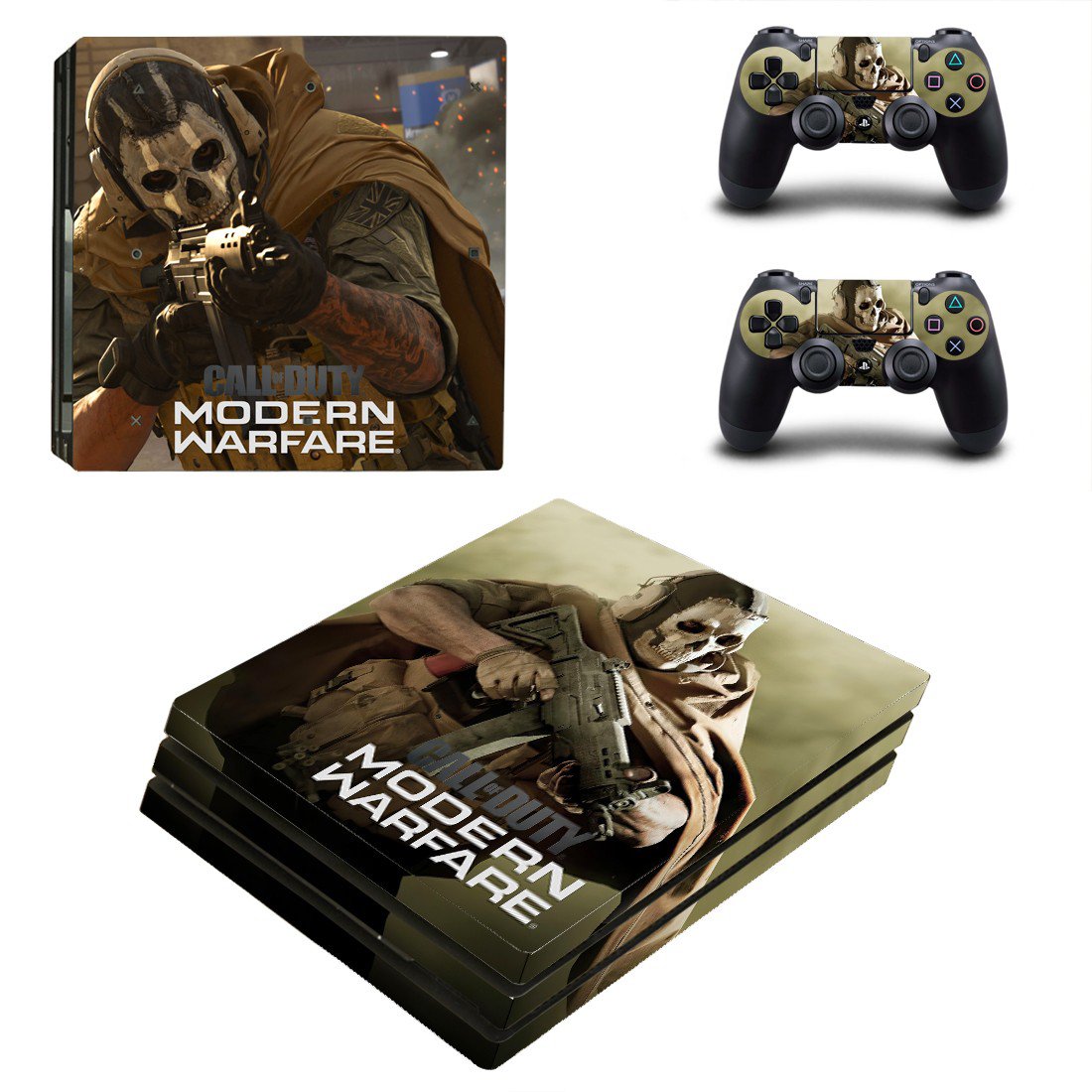 Modern Warfare decal skin for PS4 Pro Console & Controllers