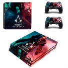 Assassin's Creed Valhalla decal skin for PS4 Pro Console & Controllers