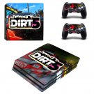 Dirt 5 decal skin for PS4 Pro Console & Controllers