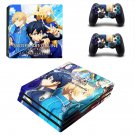Sword Art Online decal skin for PS4 Pro Console & Controllers