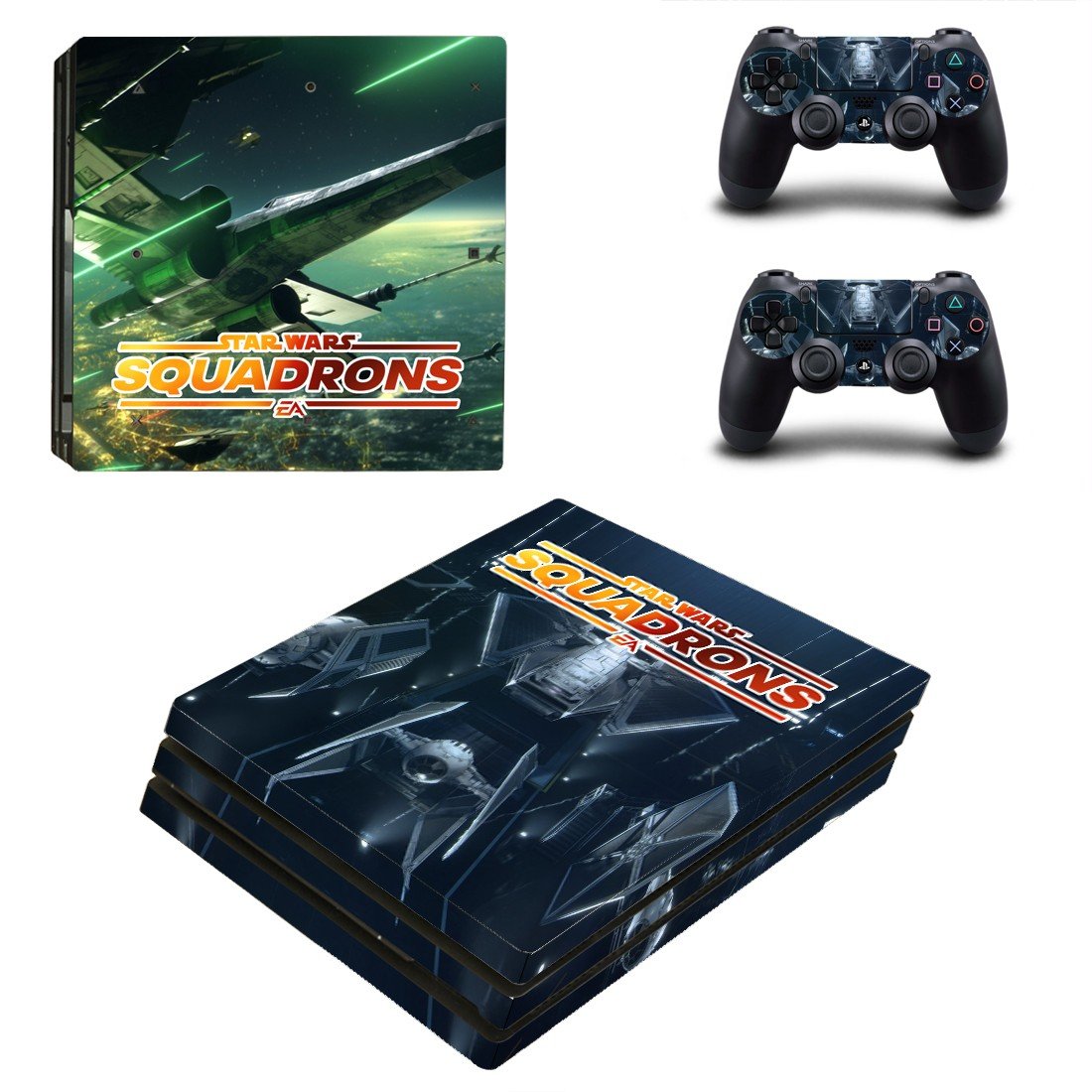 Star Wars Squadron decal skin for PS4 Pro Console & Controllers