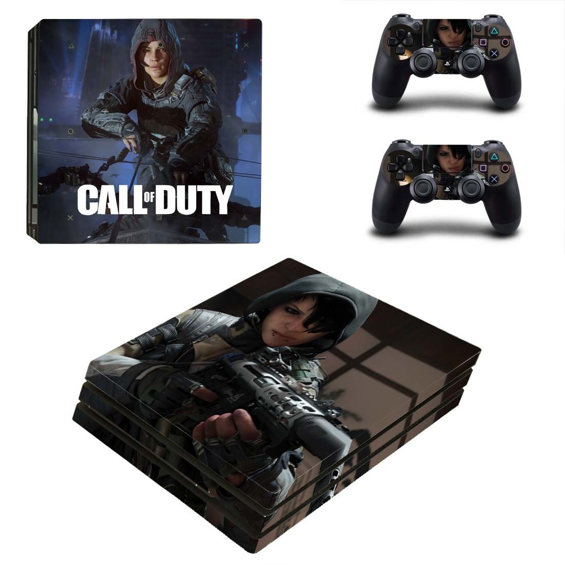 Call of Duty decal skin for PS4 Pro Console & Controllers