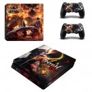 Nioh 2 decal skin for PS4 Slim Console & Controllers