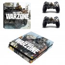 COD Warzone decal skin for PS4 Slim Console & Controllers