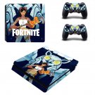 Fortnite decal skin for PS4 Slim Console & Controllers