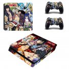 Fairy Tail decal skin for PS4 Slim Console & Controllers
