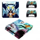 Fortnite decal skin for PS4 Slim Console & Controllers