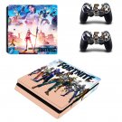 Fortnite decal skin for PS4 Slim Console & Controllers