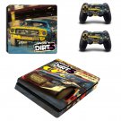Dirt 5 decal skin for PS4 Slim Console & Controllers