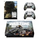 COD Warzone decal skin for Xbox one X Console & Controllers