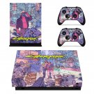 Cyberpunk 2077 decal skin for Xbox one X Console & Controllers