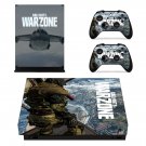 COD Warzone decal skin for Xbox one X Console & Controllers