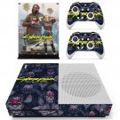 Cyberpunk 2077 decal skin for Xbox one S Console & Controllers