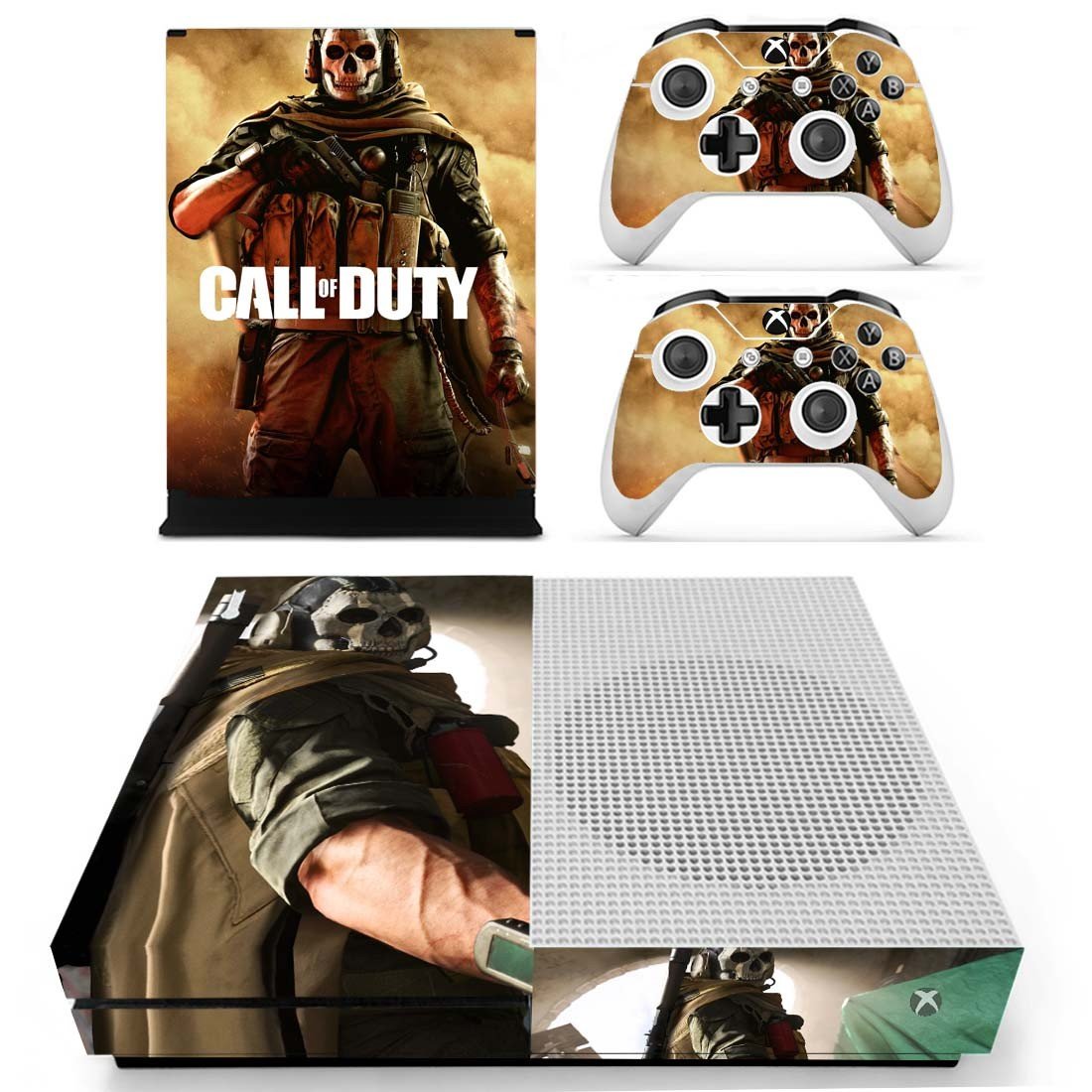 Call of Duty decal skin for Xbox one S Console & Controllers