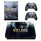 Resident Evil 8 decal skin for Xbox one X Console & Controllers