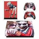 Harley Quinn decal skin for Xbox one X Console & Controllers