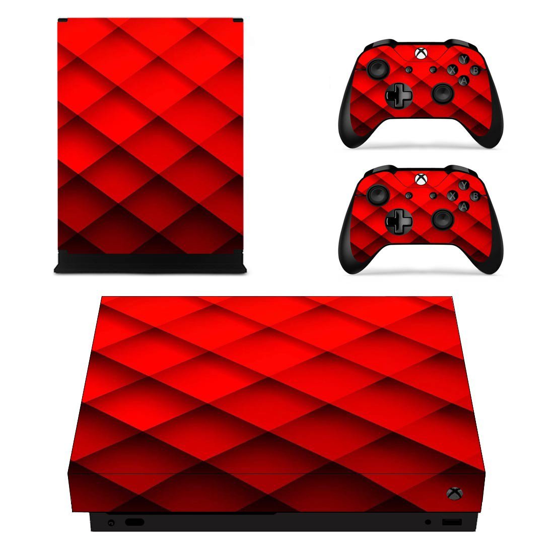 Geometric shapes decal skin for Xbox one X Console & Controllers