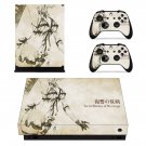 Twin blades of revenge decal skin for Xbox one X Console & Controllers
