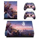 Humankind decal skin for Xbox one X Console & Controllers