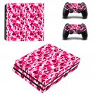 Camoflouge decal skin for PS4 Pro Console & Controllers