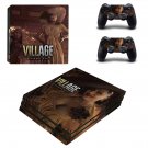 Village resident evil decal skin for PS4 Pro Console & Controllers