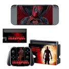 Deadpool decal skin for Nintendo Switch Console & Controllers