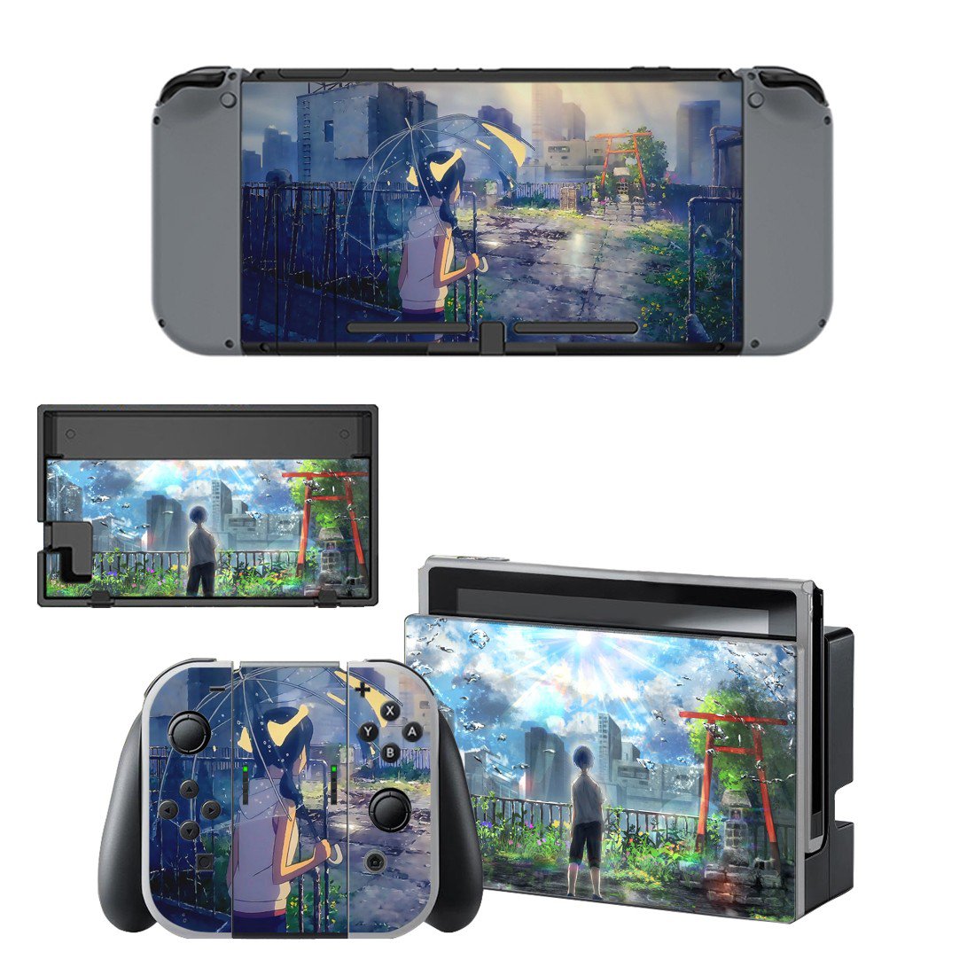 Weather child decal skin for Nintendo Switch Console & Controllers
