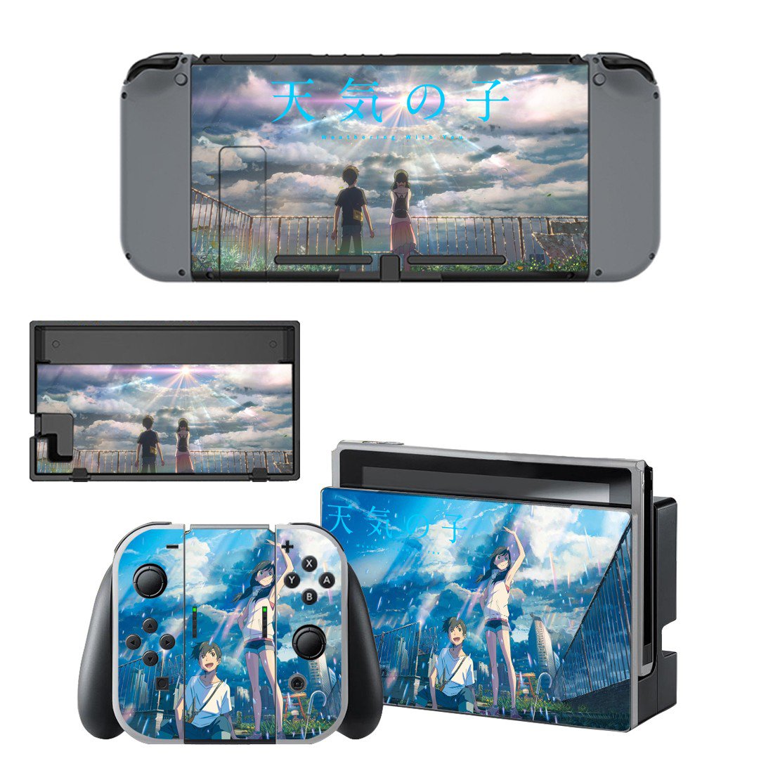 Weather child decal skin for Nintendo Switch Console & Controllers