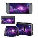 Starry sky  neutral decal skin for Nintendo Switch Console & Controllers